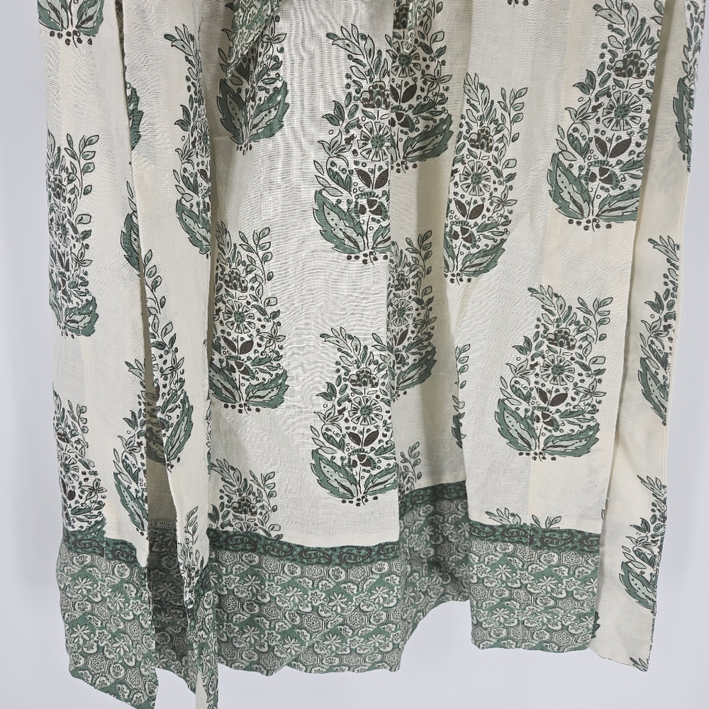 Tuckernuck Jade Terrace Cotton Linen Blend Rollins Maxi Dress - Picture 6 of 16